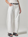 Horseshoe Jeans from Citizens of Humanity in white size 25 - TheRWDenimCitizens of Humanity Horseshoe From in White Wide-Leg – TheRWDenim