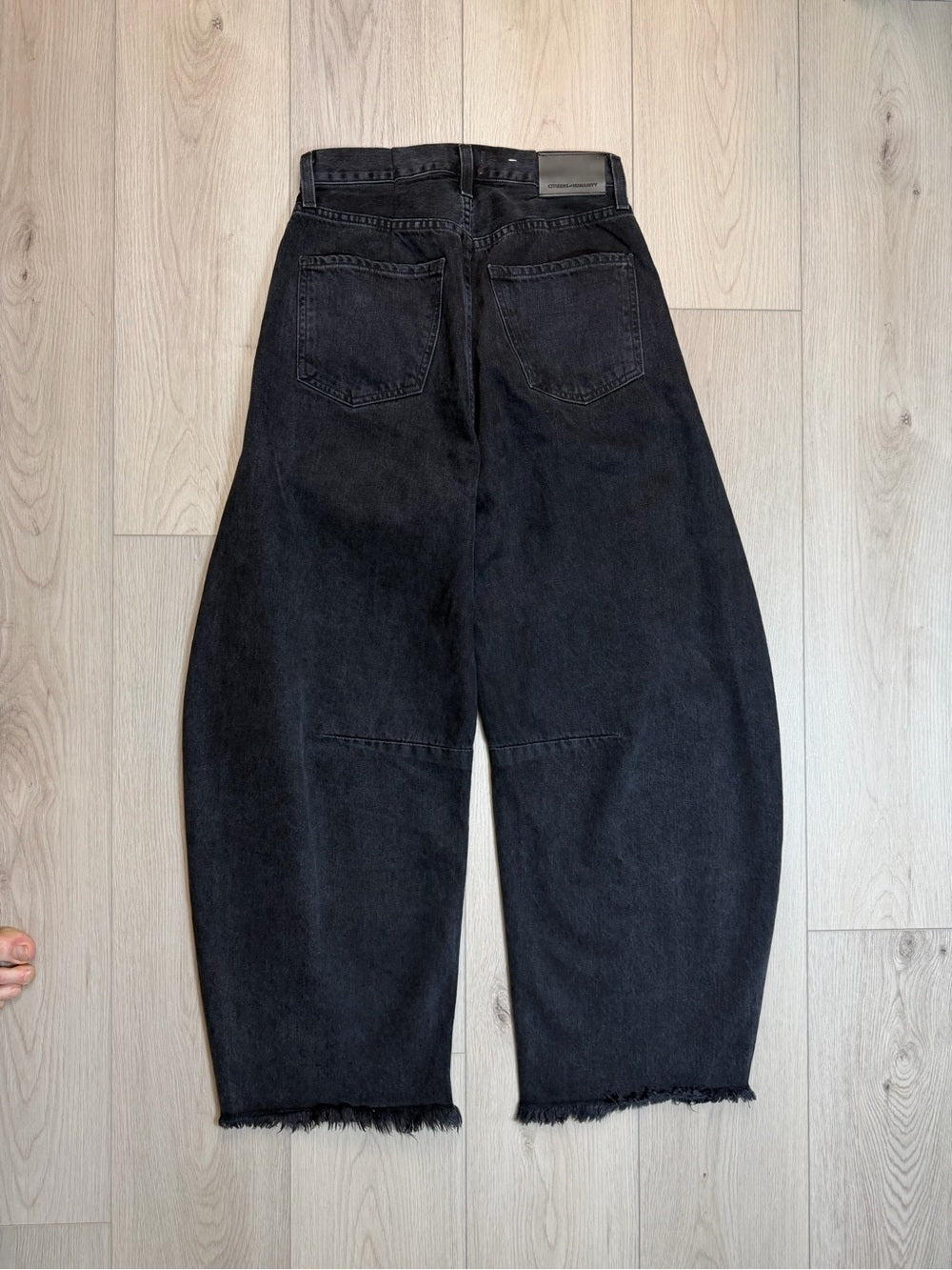 Citizens Of Humanity HORSESHOE Black Jeans Size 23