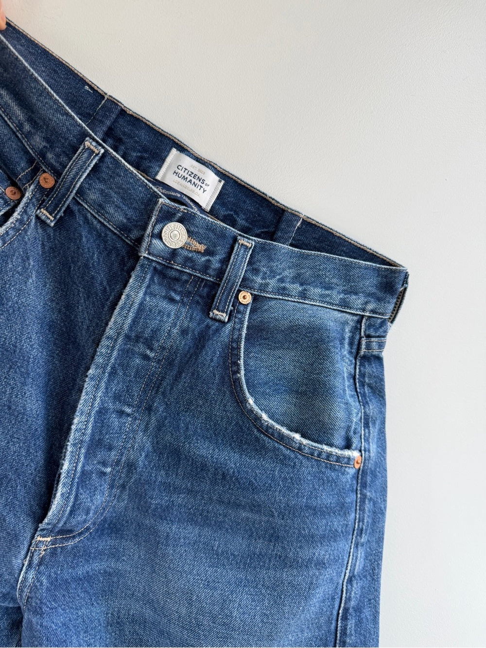 Citizens Of Humanity Horseshoe Blue Jeans Size 25