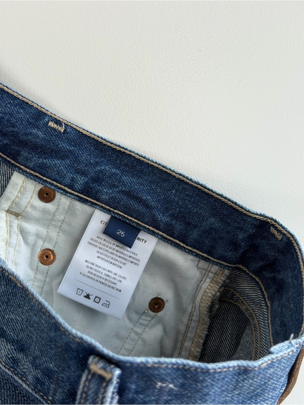 Citizens Of Humanity Horseshoe Blue Jeans Size 25