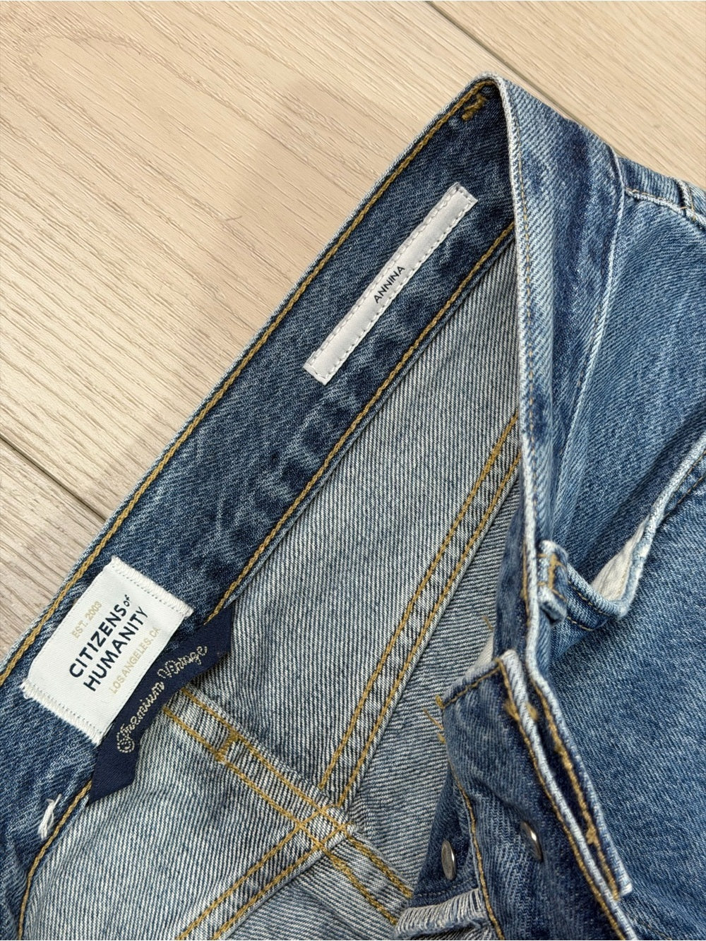 Citizens Of Humanity ANNINA Blue Jeans Size 27