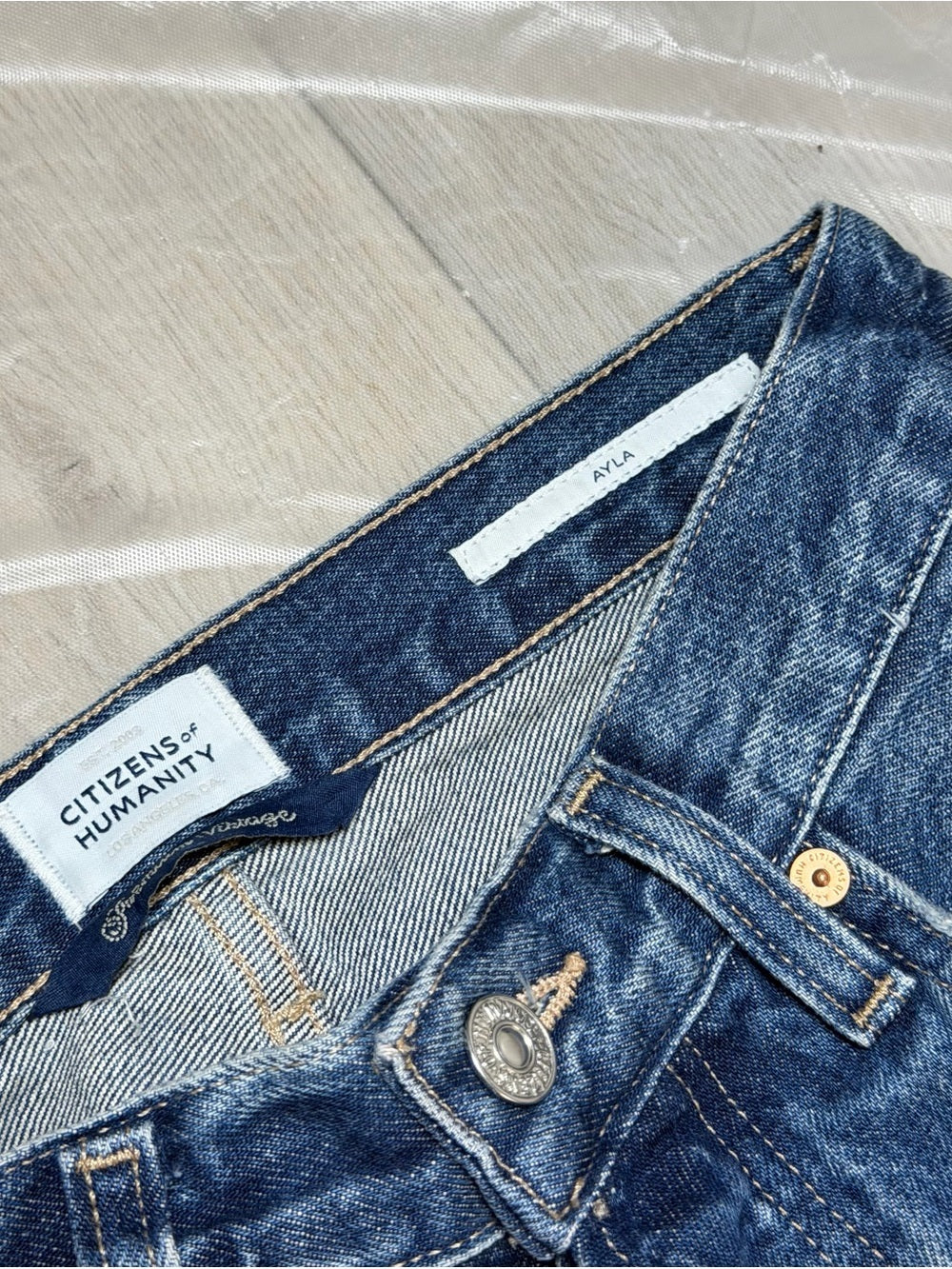 Citizens of Humanity Ayla medium blue wash - tag