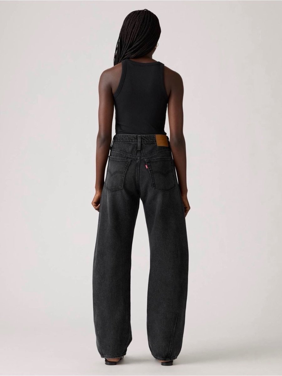 Levi’s Barrel Black jeans woman’s size 24x30 - TheRWDenimLevi's Barrel Black Woman's Wide-Leg – TheRWDenim