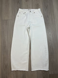 AGOLDE Low Curve Jean White – Size 27 – New