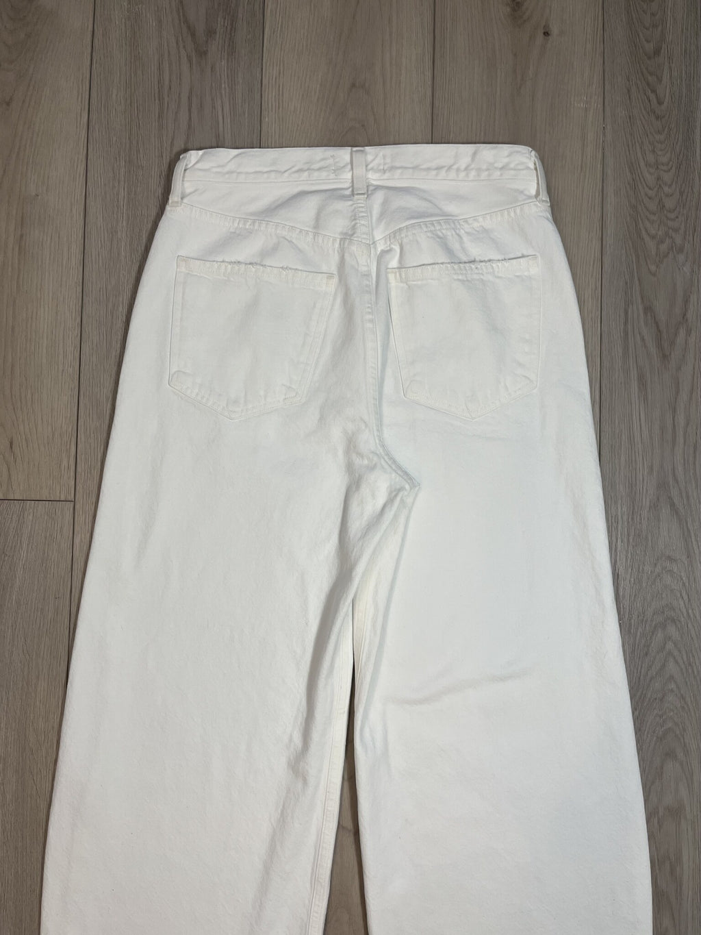 AGOLDE Low Curve Jean White – Size 27 – New