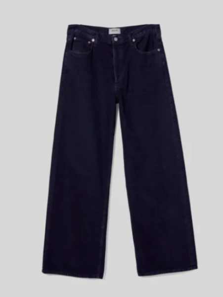 Agolde Low Slung Baggy Black Size 23