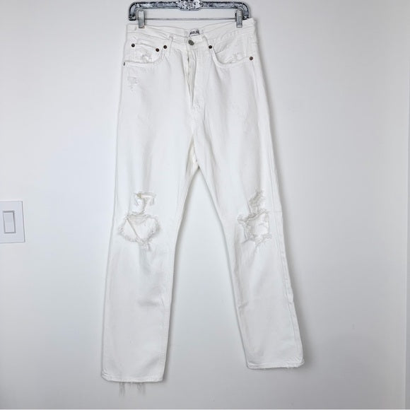 Agolde 90’s jeans white