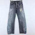 Levi's size 25 x 30 grey reworked