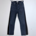 Agolde straight leg jeans, dark blue, size 24