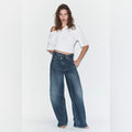 The high waist crossover Criss cross Zara wide leg jeans 22/ 23 BNWT