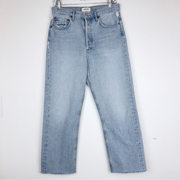 Agolde 90’s Crop Jeans Size 27 High Rise Straight