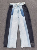 “Deidre” Denim High Rise Wide leg in 26
