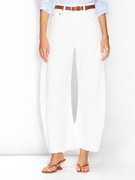 Citizens Of Humanity Horseshoe 24 White Jeans Size 24