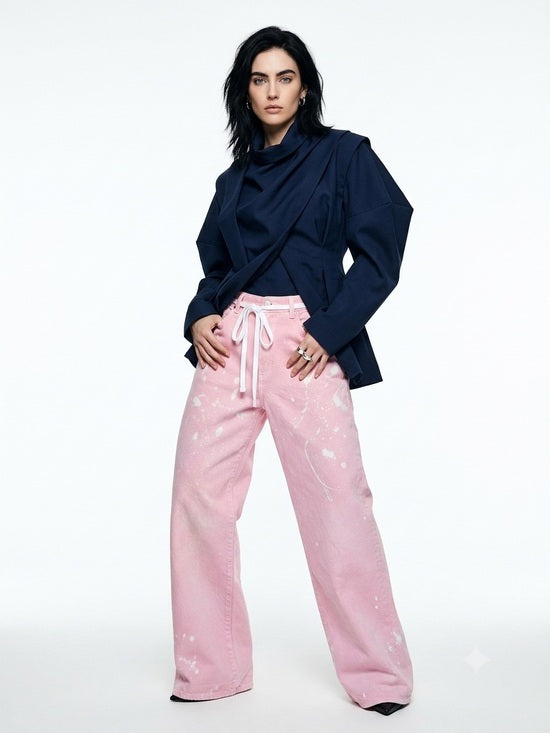 Denim Forum Aritzia 90s wide leg baggy jeans