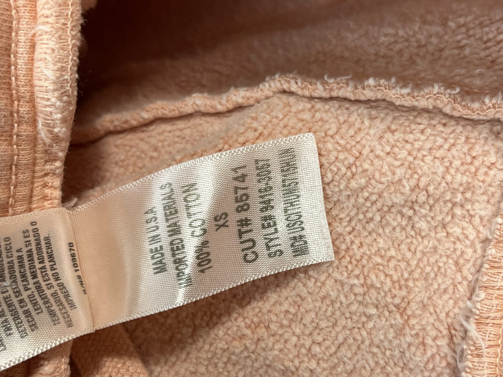 Miro sweatpant care label 100% cotton