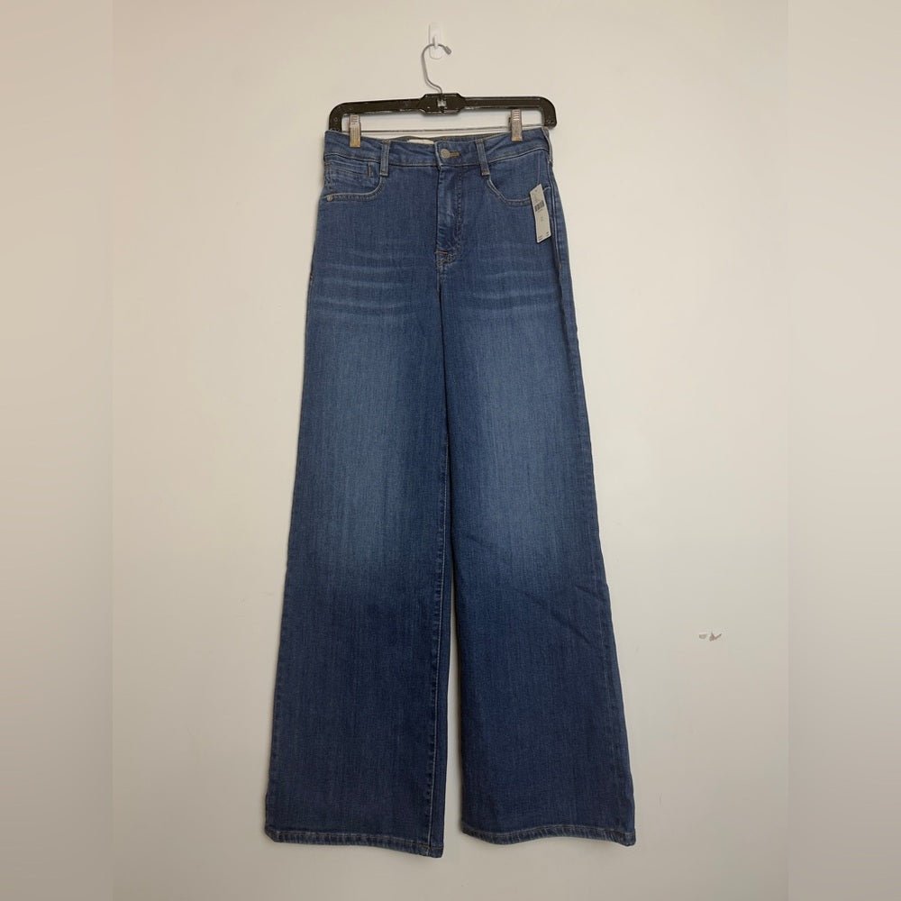 Pilcro antholologie jeans wide leg high rise - TheRWDenimPilcro Anthropologie Wide Leg High Rise Blue Wash – TheRWDenim