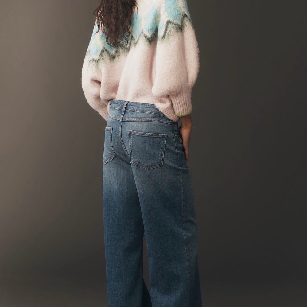 Pilcro antholologie jeans wide leg high rise - TheRWDenimPilcro Anthropologie Wide Leg High Rise Blue Wash – TheRWDenim