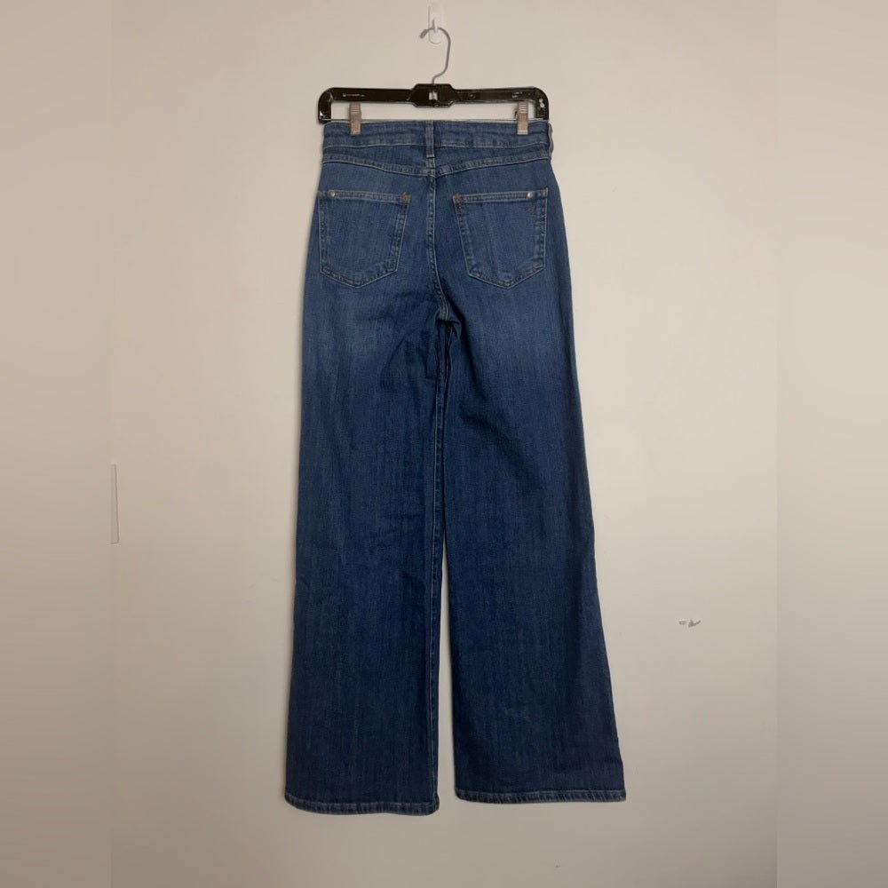Pilcro antholologie jeans wide leg high rise - TheRWDenimPilcro Anthropologie Wide Leg High Rise Blue Wash – TheRWDenim