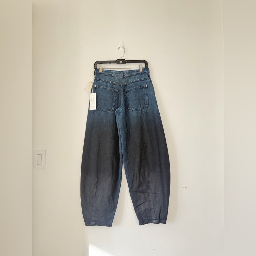 Pilcro High-Rise Balloon Jeans size 25 BNWT - TheRWDenimPilcro High-Rise Balloon Wide-Leg Black – TheRWDenim