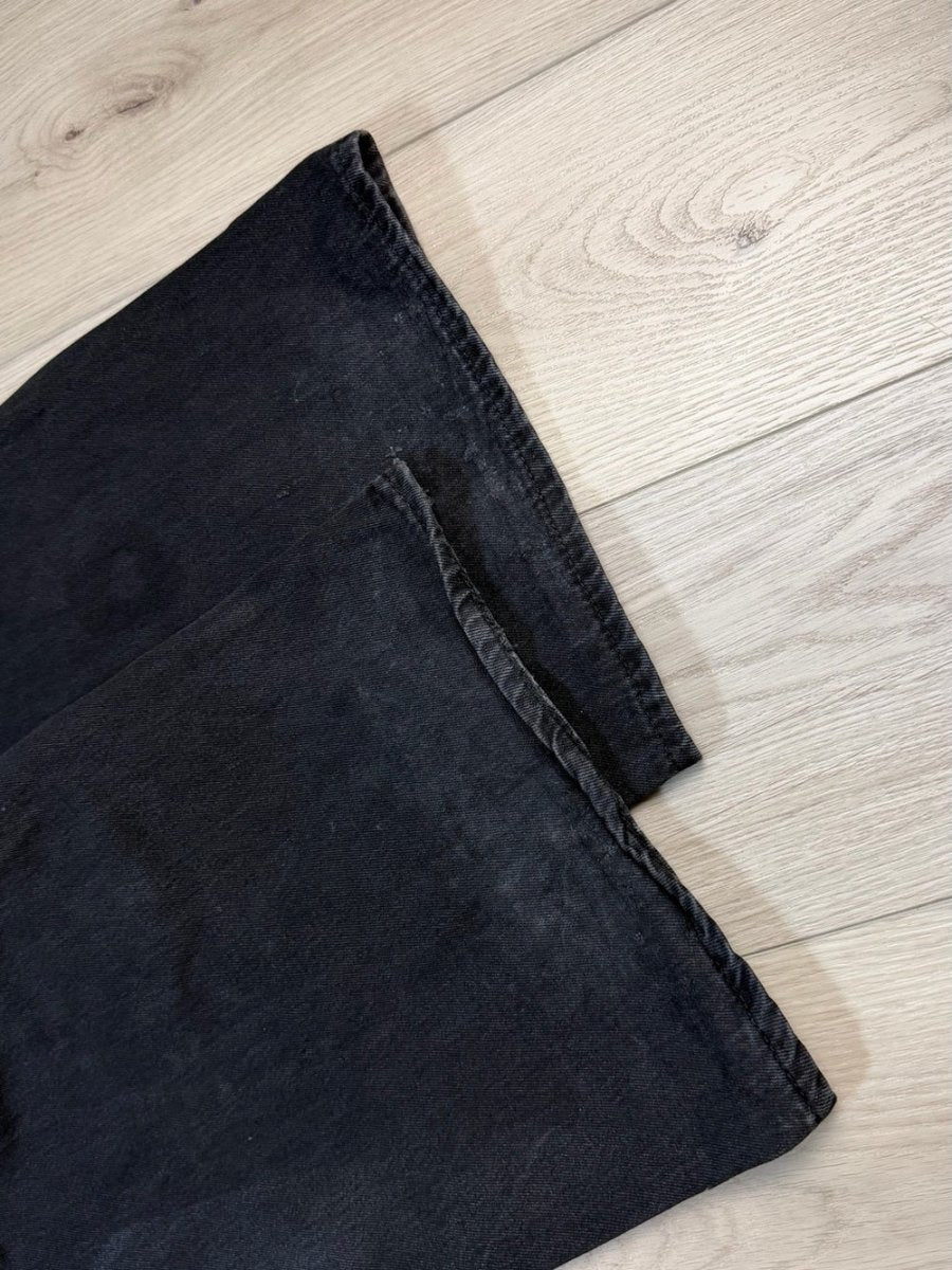rag & bone Black Denim Jeans - high rise size 24 - TheRWDenimrag & bone Black Denim - High Rise Wide-Leg – TheRWDenim
