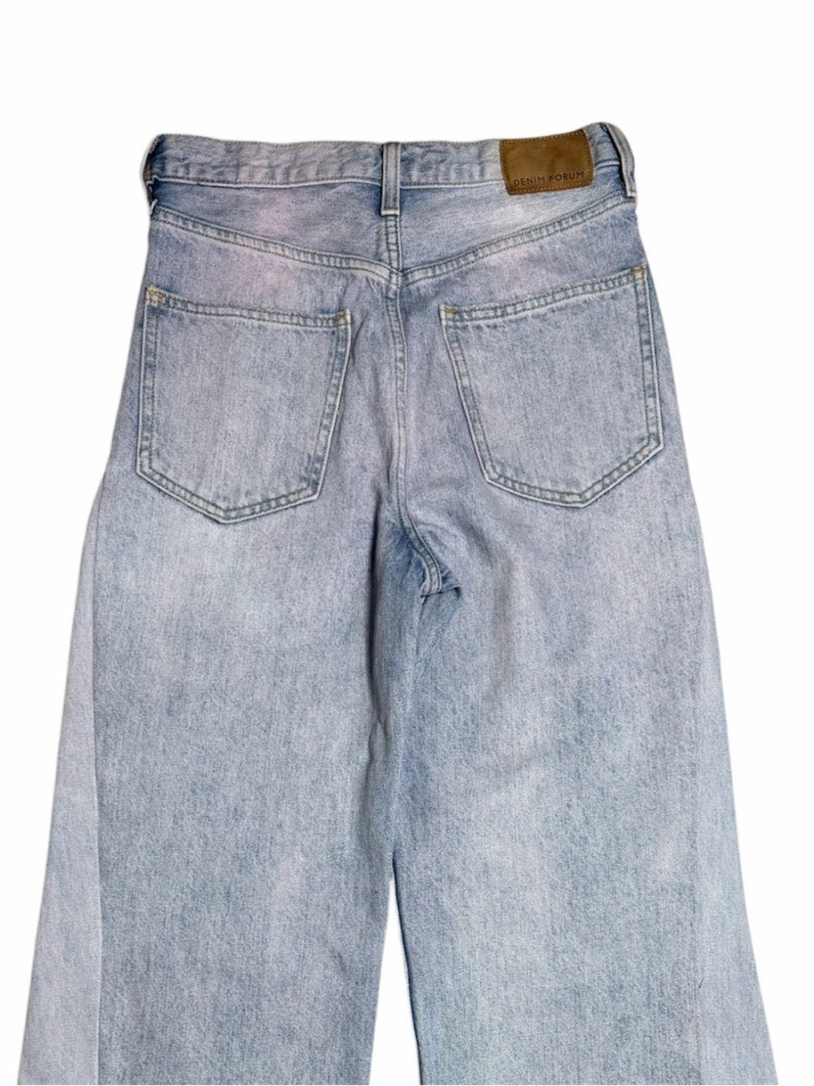 Thelma High Rise Wide Leg in size 24 - TheRWDenimThelma High Rise Wide Leg Blue Wash – TheRWDenim
