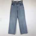 Zara Light blue greyish Wide Leg Jeans - TheRWDenimZara Light Blue Greyish Wide Leg – TheRWDenim